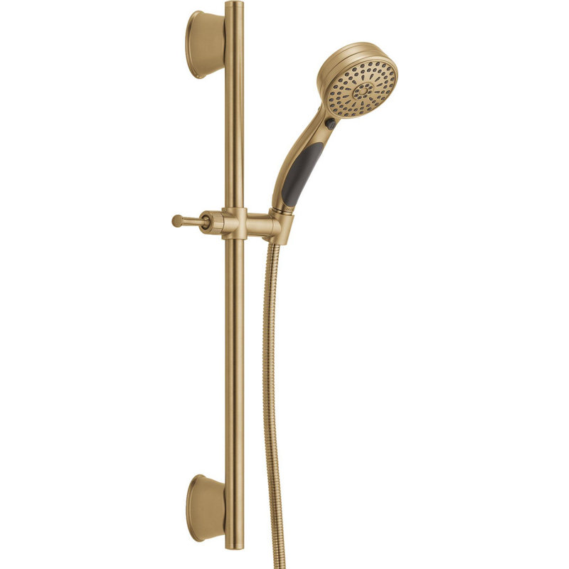 Douche à main à barre coulissante Activactouch, Bronze champagne