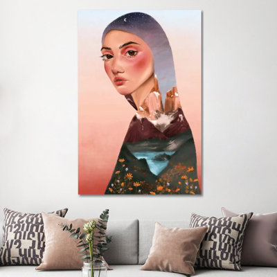 Body, Like The Mountain by Teodora Jelenic - Print on Canvas