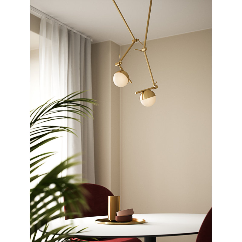 Swing Arm Sconce, Gold