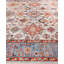 Tapis noué à la main de conception unique Raffin - gris, 9 pi 1 po x 11 pi 11 po
