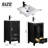 Dakhi 18'' Narrow Depth Free Standing Single Bathroom Vanity with Ceramic Top-1419404151