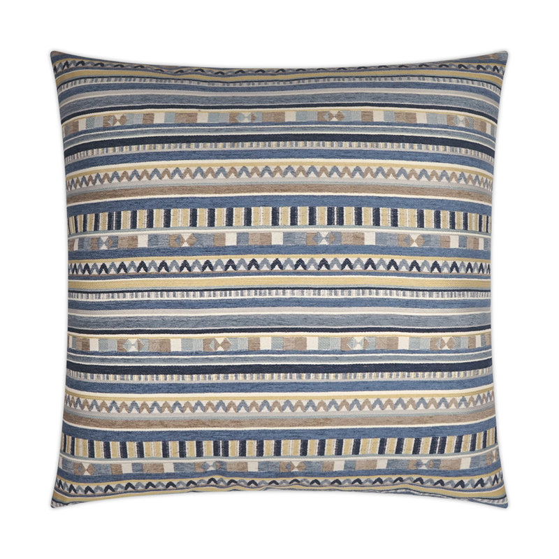 Crossing Pillow Cover & Insert, River, Square 22"