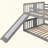 Bunk Bed With Ladder With Slide