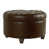 Lona Brown Faux Leather