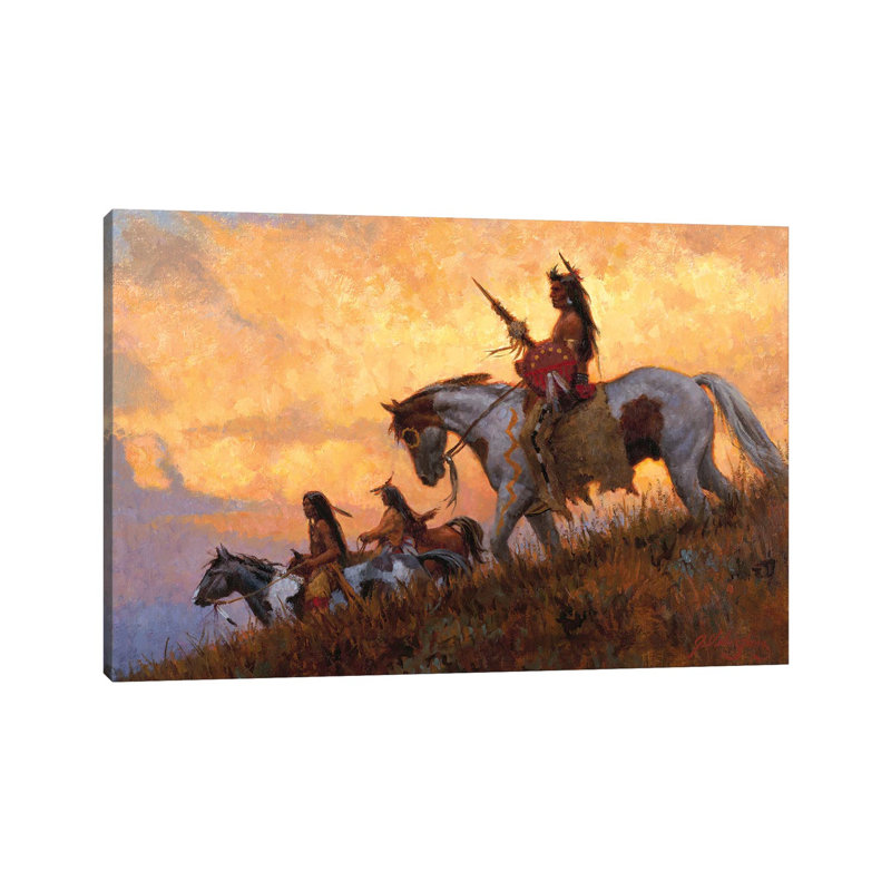 Land Of The Crow by Joe Velazquez - Wrapped Canvas Print, 20.32 cm H x 30.48 cm W