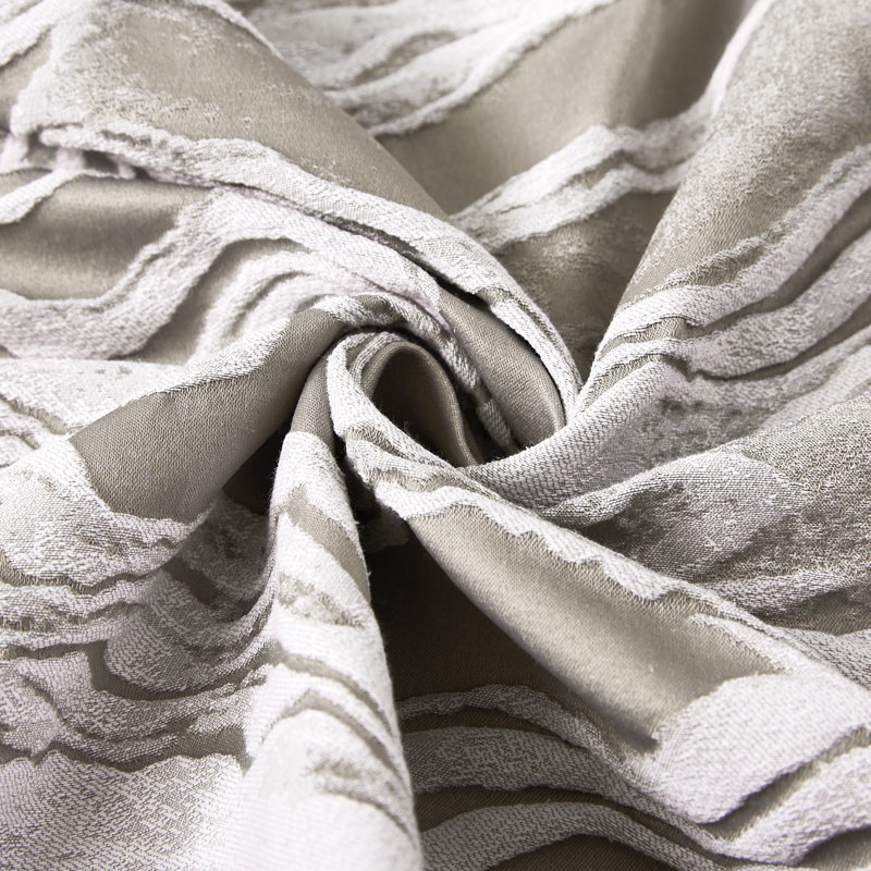 Rideau de douche Cascade Wave, Gris