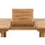 Giolou Rectangular Teak Extendable Outdoor Dining Table , 180cm cm W 100cm cm D