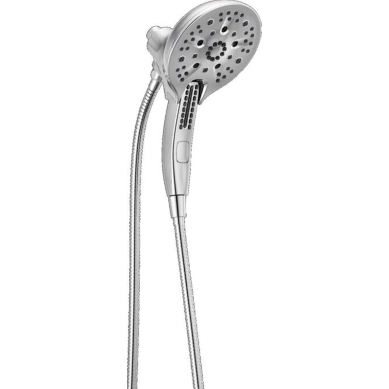 1.75 GPM Rain Dual Shower Head with H2Okinetic Technology, Chrome