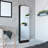 Rectangle Tall Shoe Cabinet With Mirror