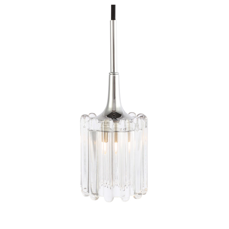 Romona 1 - Light Single Pendant, Chrome, Halogen