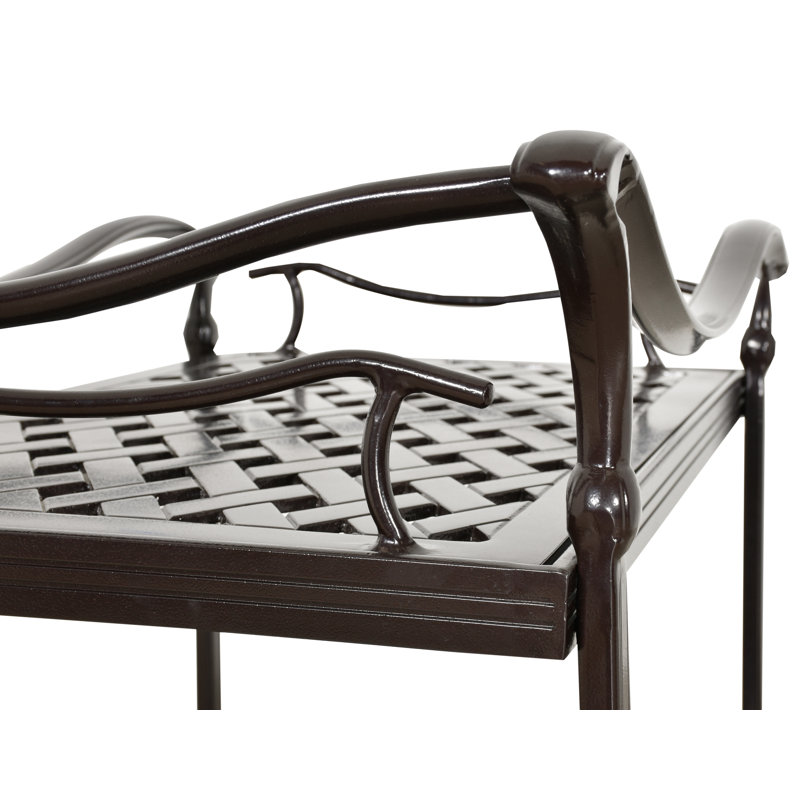 Chariot de service extérieur en aluminium Savannah, Brown
