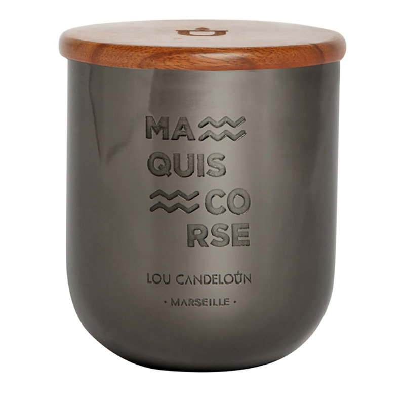 Corsican Maquis Scented Jar Candle, 14cm H x 12.5cm W x 12.5cm D