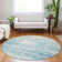 Premium Machine Washable Gerardo Teal Rug
