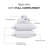 Jersey Knit Full Size Sheets 4pc|100% T-Shirt Cotton Breathable Jersey Sheets Set| All Season , White-1430890843-1430890840