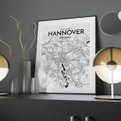 «Hannover City Map», impression