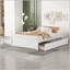 Lit double confortable avec lit gigogne simple et tiroirs doubles pour une fonctionnalité accrue-1675219062
