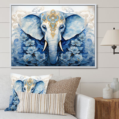 Hinduisim Elephant Majesty - Hinduism Wall Art