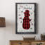 Bonhomme de neige à carreaux II - galerie sur mesure-1675153445