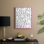 Impression florale vintage encadrée Cxxxiv - bois massif