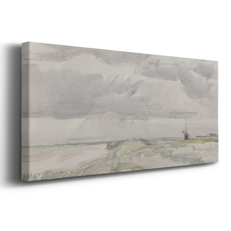 Nautical Series-CCXC- Toile tendue avec châssis - Prêt à accrocher, H 12 po x l 30 po