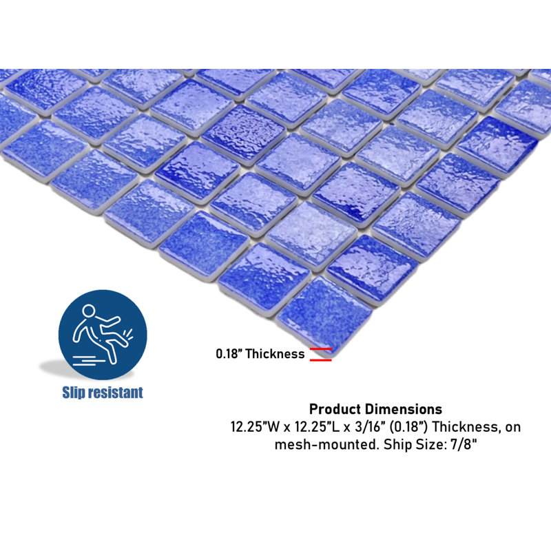 Royal 1" x 1" Mosaic Sheet Floor Use Tile