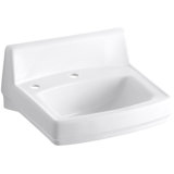 Greenwich Ceramic 21" Wall Mount Bathroom Sink