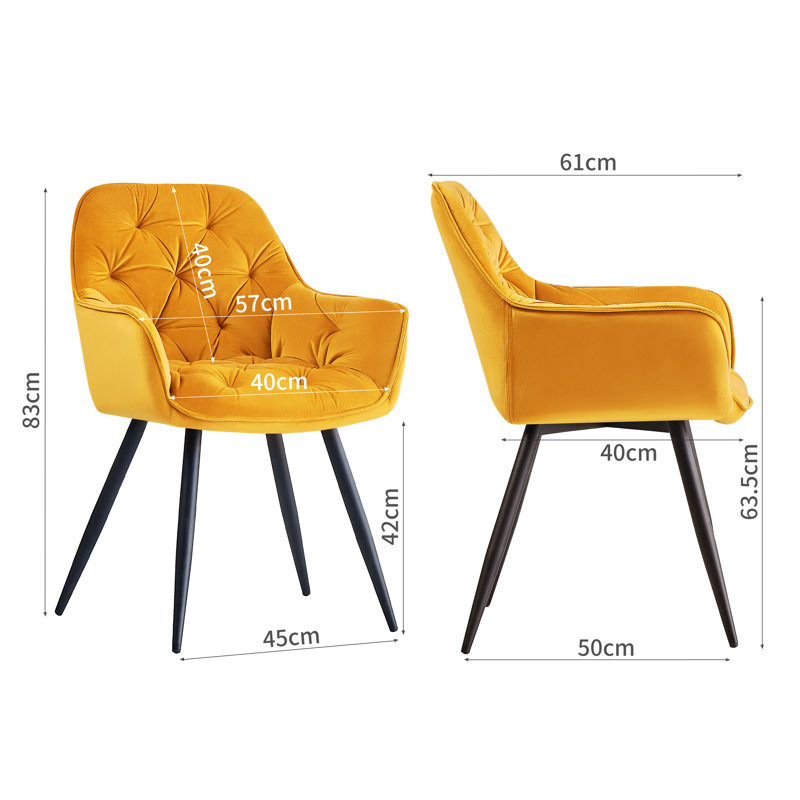 4 - Person Dining Set, Yellow