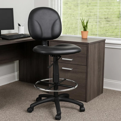 Tabouret de dessinateur avec repose-pieds Zem