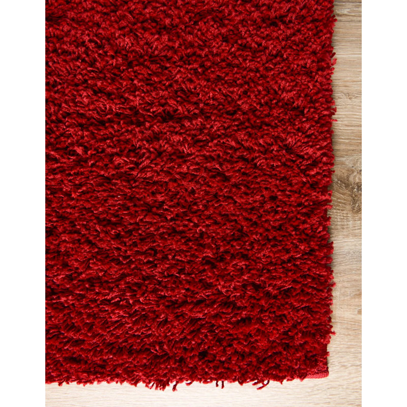 Angeline Indoor Rug, Runner 2'7" x 13'1", Cherry Red