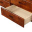 Lit plateforme simple avec rangement en bois massif et 6 tiroirs-103767065