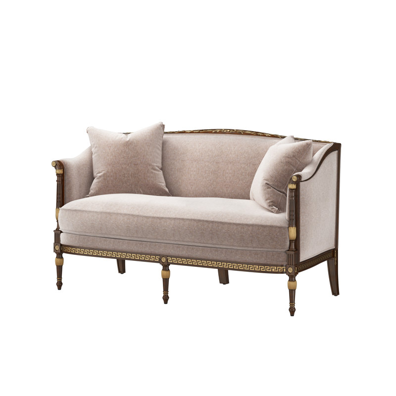 Undulating Loveseat, Vault Sandstone (Performance fabric)