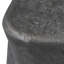 Bomba Tall End Table-Textured Black Concrete
