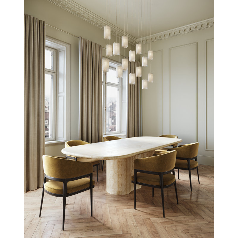 Regatta 15 - Light Cupertino/Silver Kitchen Island Pendant