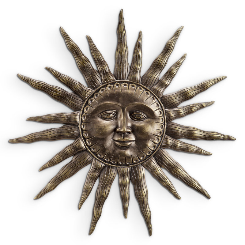 Dawn's Light Sunface Wall Plaque