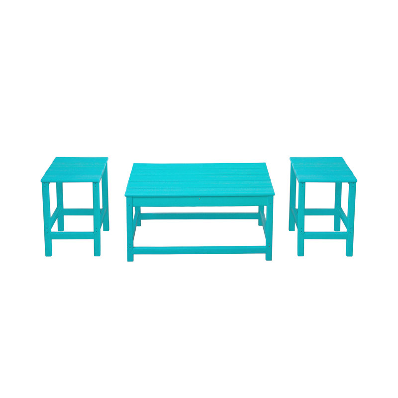 Table d'appoint et table basse Alger, Turquoise