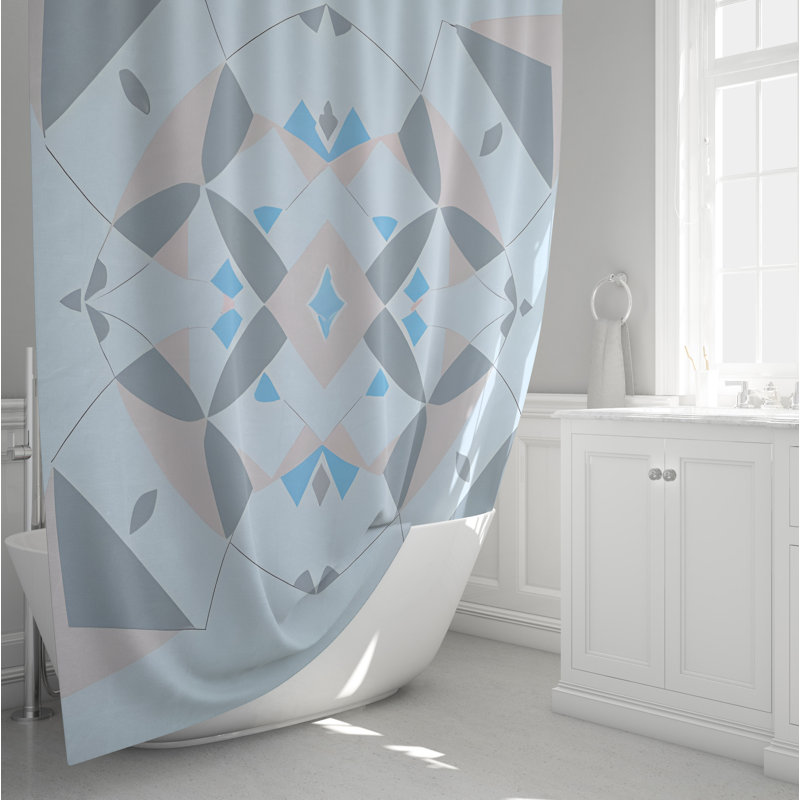Rideau de douche Annais, H 72 po x l 70 po