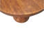Santibanez Solid Wood Three Leg Coffee Table
