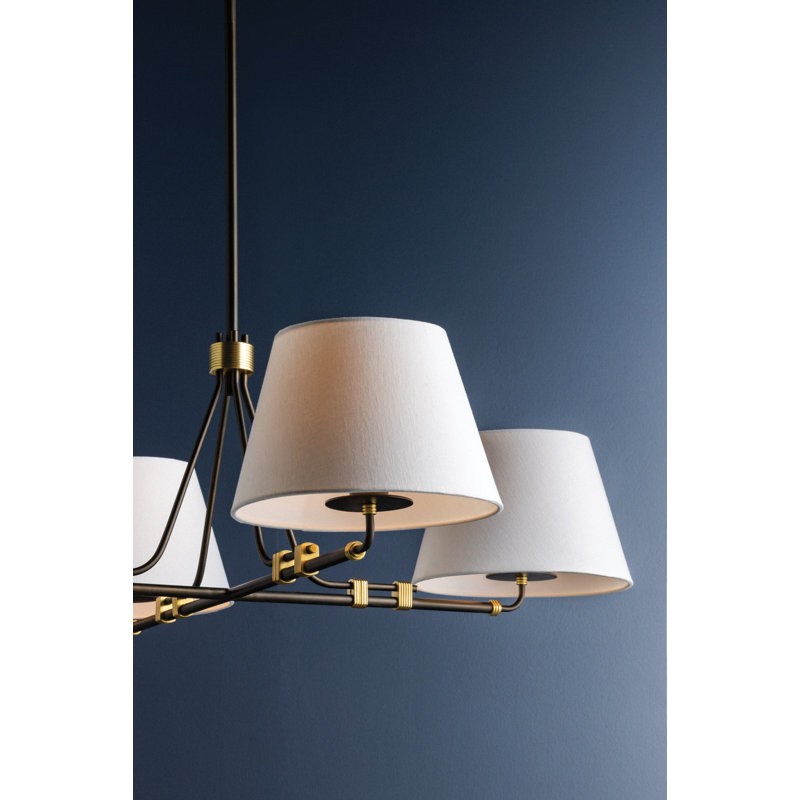 Tenafly Chandelier, 4 Lights, Empire Buld 