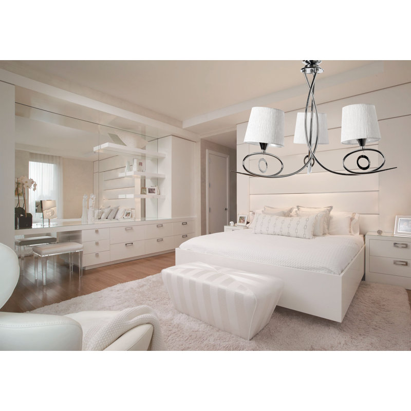 Buckland 3 - Light Shaded Chandelier