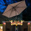 Martigues 2.5m Traditional Parasol with Lights-358898751