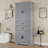 Storage Cabinet With Multi-Functional Storage Space For Kitchen/Bathroom/Dining Room/Living Room, 2 Drawers With Slide Rails, Adjustable Shelves-890142285