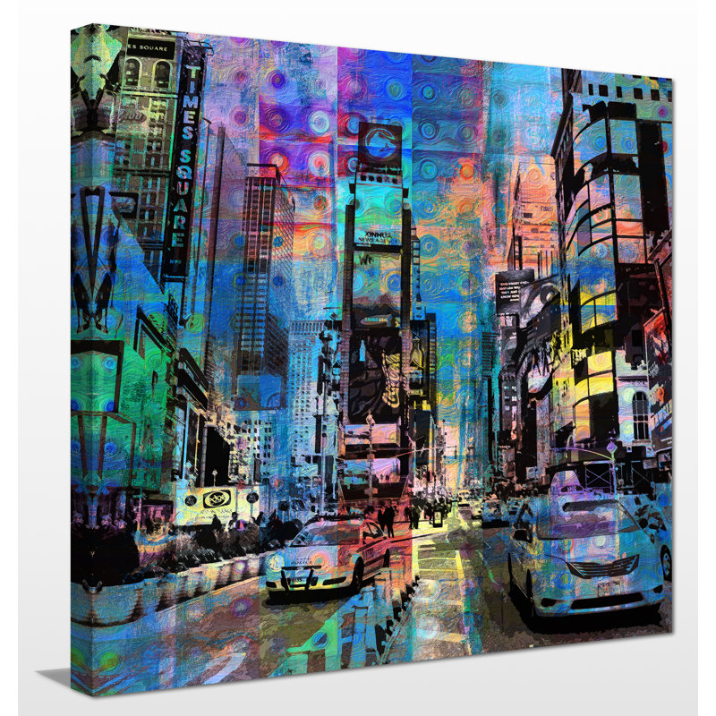 " Studio Times Square ", 36" H x 36" W