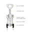 Stainless Steel Corkscrew
