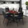 Neyland Cain Square X-Base Breakroom Table