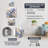 Sabrena Metal Wall Clock