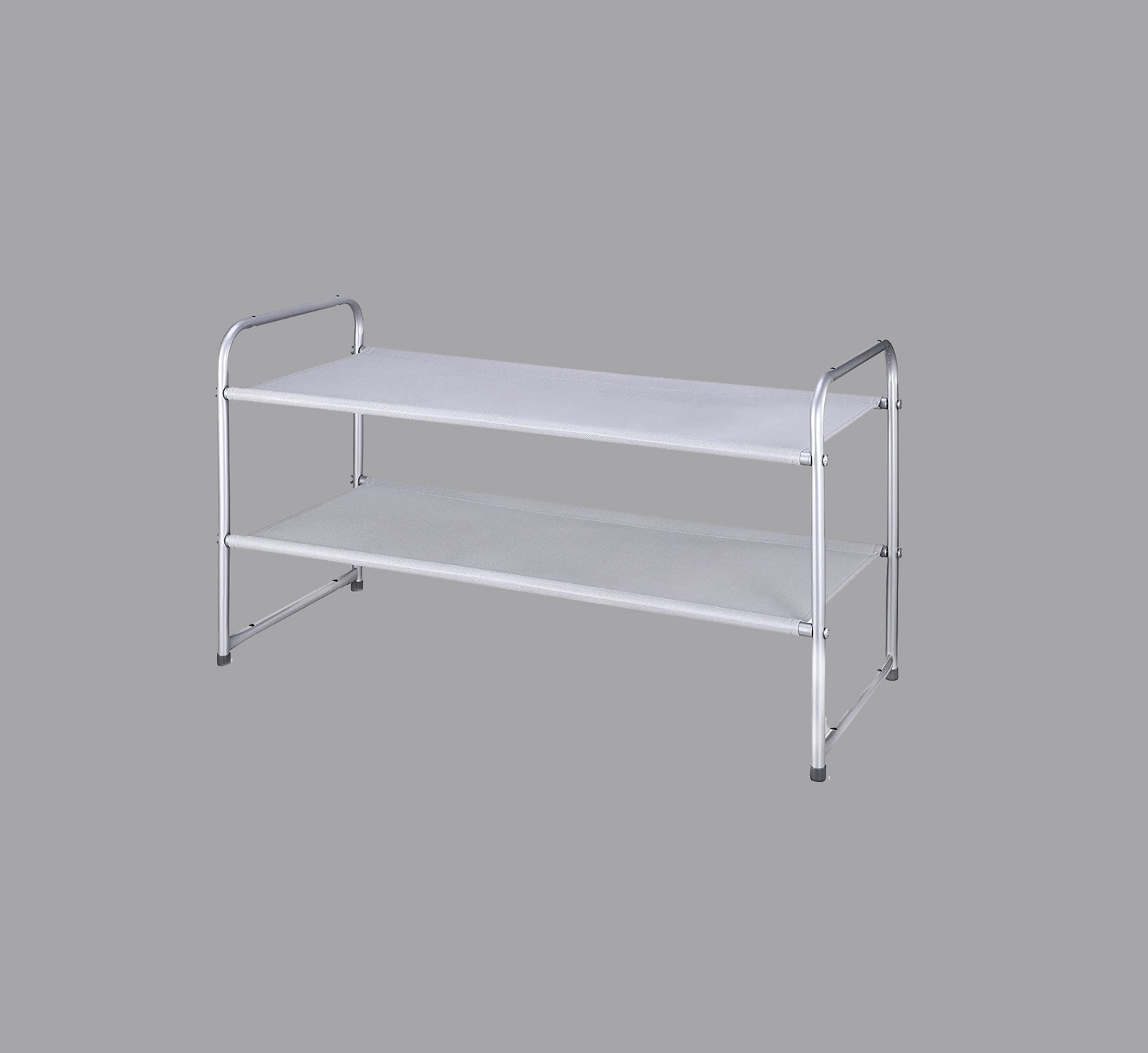 Shoe Rack Silver Rebrilliant 9 Pair Stackable Shoe Rack Silver - Wayfair Canada