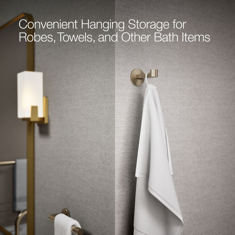 Components™ Robe Hook, Vibrant Brushed Bronze