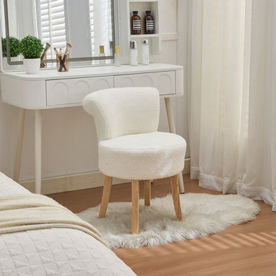 Solid Wood Accent Stool