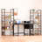 2-SET Storage Shelf, 5-Tier Bookcase-1151685677