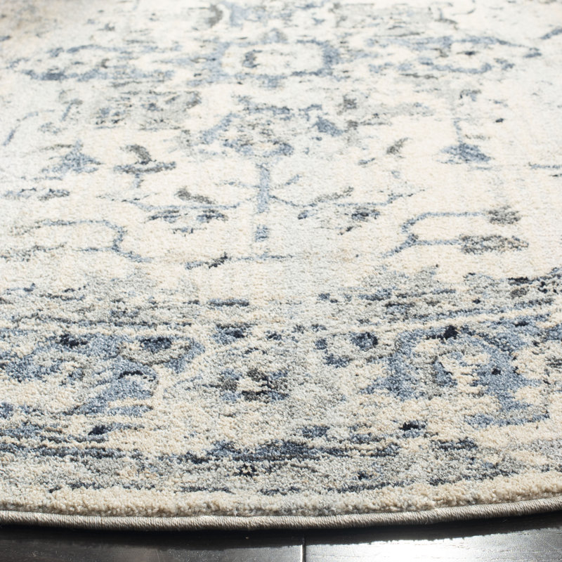 Tapis performance oriental Jase, Rond 6 pi 7 po